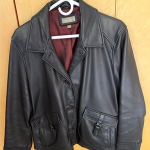 The Territory Ahead Black Leather Jacket